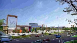 Omaxe Dwarka Sector 19B exterior view, commercial project Dwarka Delhi